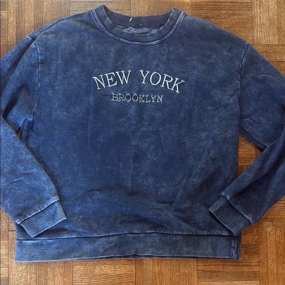 BUNDLE SALE Blue Crewneck Sweater
